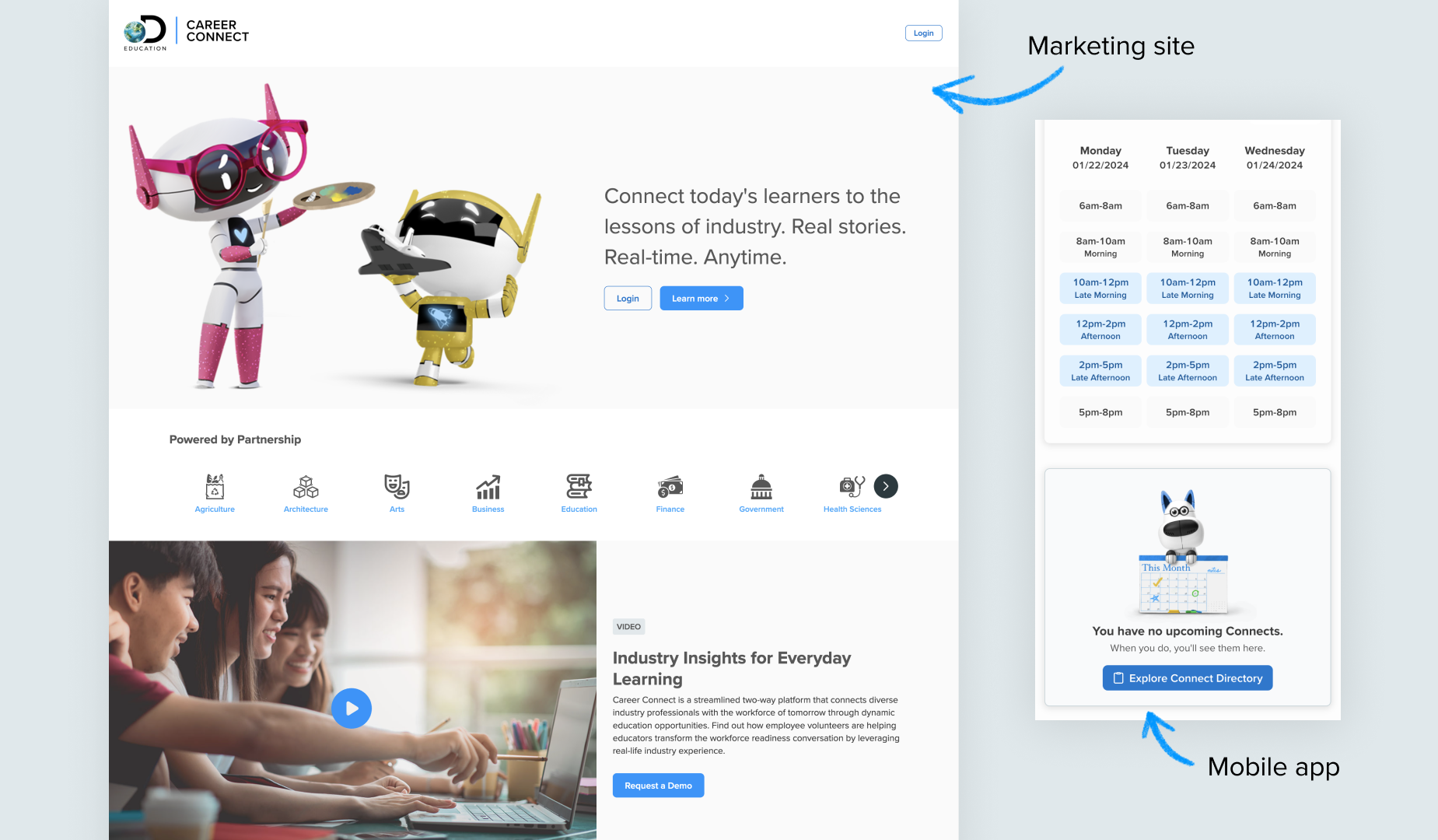 Characters_Career_Connect
